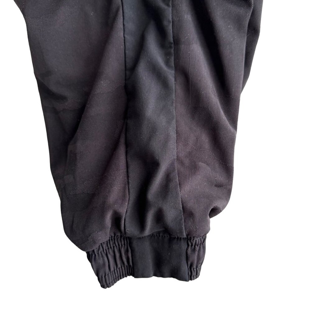 ATHLETA Brooklyn Lined Joggers Size Women’s 14 Camouflage Camo Black Athleisure - Picture 4 of 13